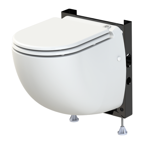 SFA Sanibroyeur Sanicompact Saniflush – toilet avec broyeur